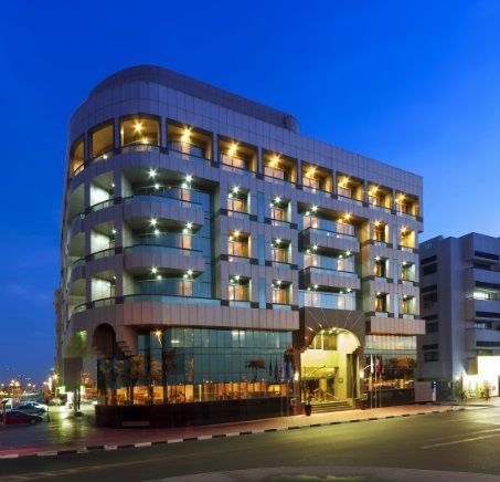 Ewa Hotel Dubai Exterior foto