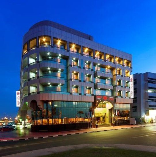 Ewa Hotel Dubai Exterior foto